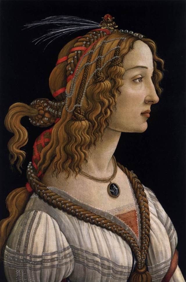Sandro Botticelli, Portrait of a Young Woman, after 1480
